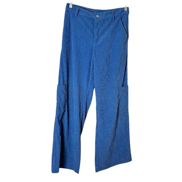 WILD FABLE Velour Corduroy Wide Leg Trousers Cargo Pants Size XS - Picture 1 of 11